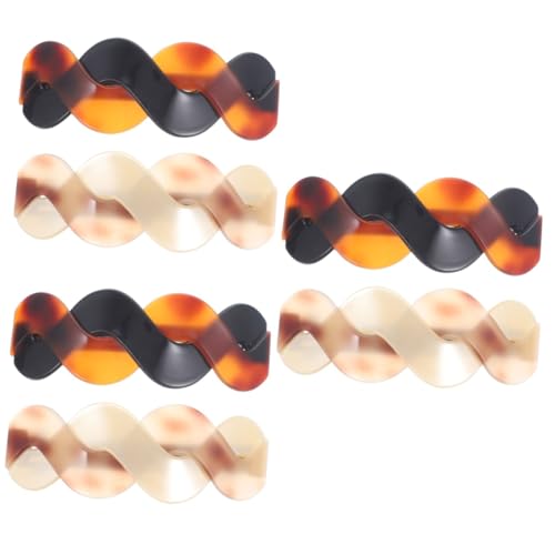 Barrettes à cheveux robustes et légères DOITOOL pinces écaille anti-glisse pour chignons