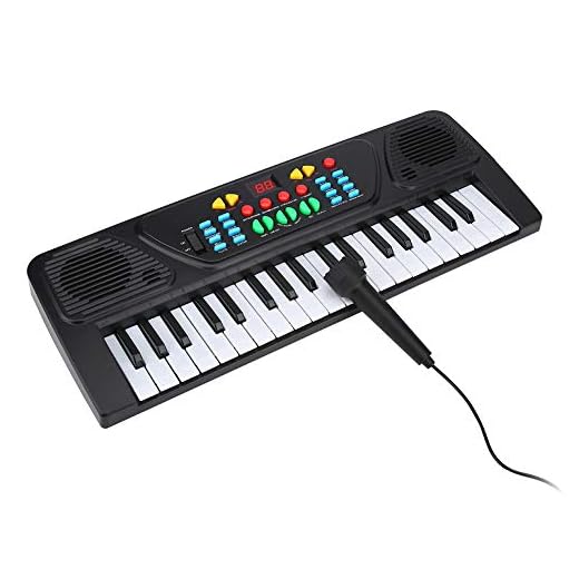 Bnineteenteam Tastiera Elettronica a 37 Tasti Mini Tastiera per Pianoforte Tastiera per Pianoforte per Bambini Principianti per Bambini