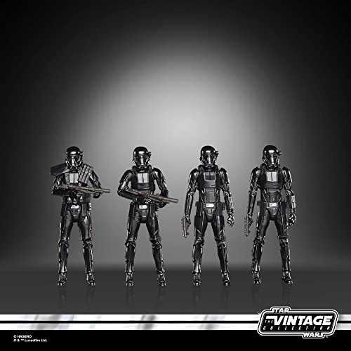 Star Wars, The Vintage Collection Imperial Death Trooper Action 4 Figure Set F5553 by Hasbro Black by STAR WARS - Image 7