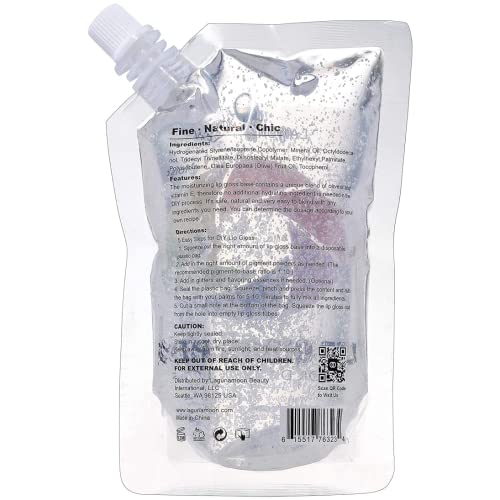 Clear Lip Gloss Base For Diy Lip Gloss Kit - 7.05Oz Versagel W/ Olive Oil & Vitamin E For Smooth, Hydrated, Moisturized Lips - Fragrance-Free, Safe For Sensitive Skin - Small Business Diy Supplies #TOP7