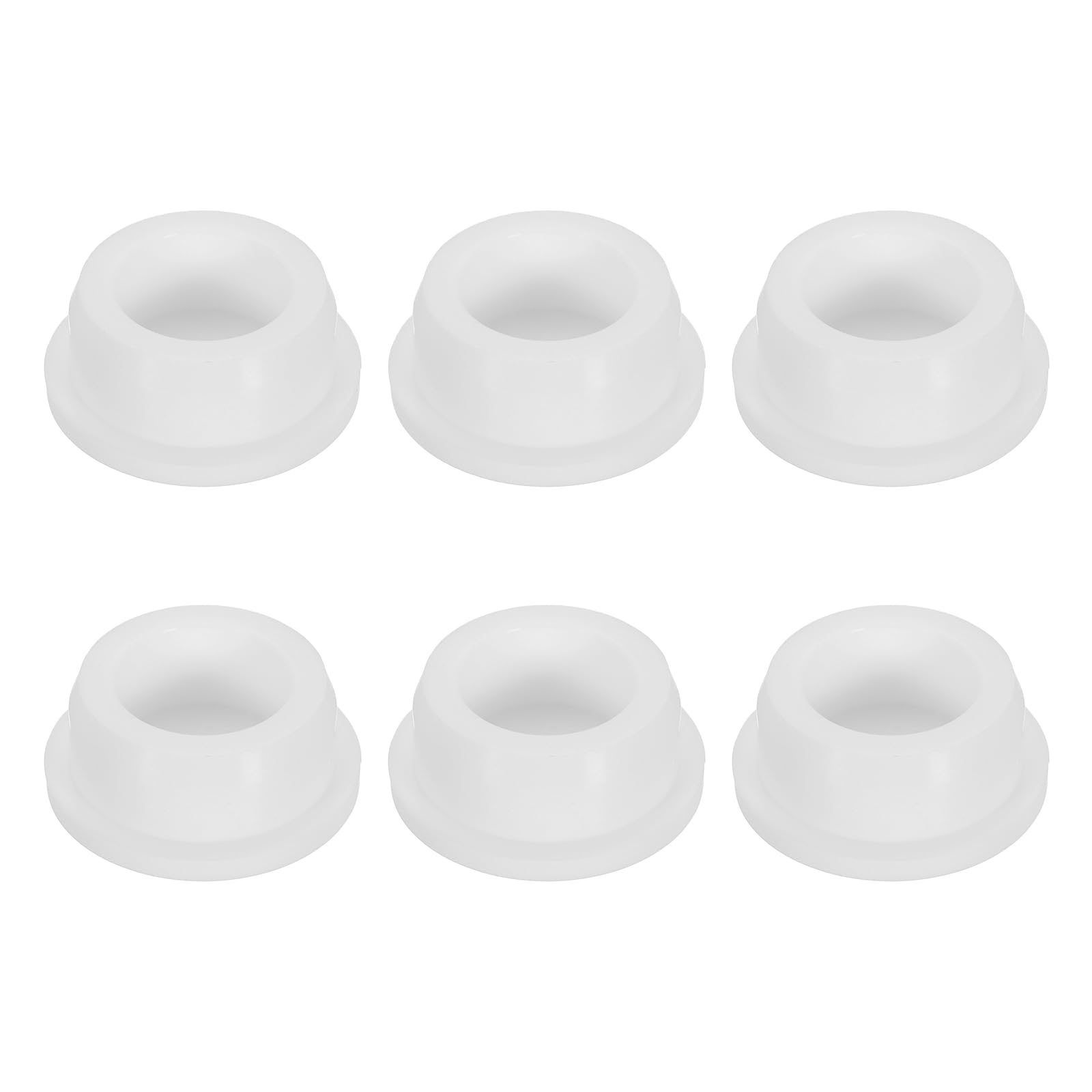 Bouchons de bouteille en caoutchouc 32mm uxcell blanc lot étanche pour tube et fiole en verre