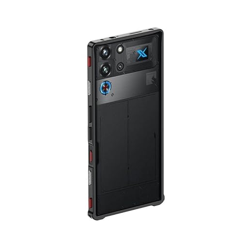 LUNBER-ARMOR�EFor REDMAGIC 11S Pro+ �o���p�[ �P�[�X Pro+ �A���~�o���p�[ �J�o�[ ���������� �X�}�z�P�[�X �X�}�z�J�o�[(�u���b�N)