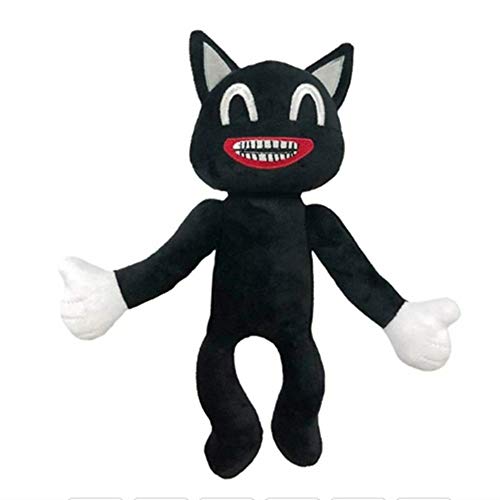 Yalt Black 3D Cat Plush Toys, Horror Plush Pillows For Children, Boys, Girls, Birthdays, 11. 8 Inches. (Black-2) #TOP26