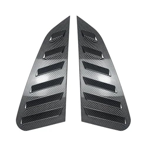 Persiennes de vitre latérale carbone contre chaleur Subaru Impreza