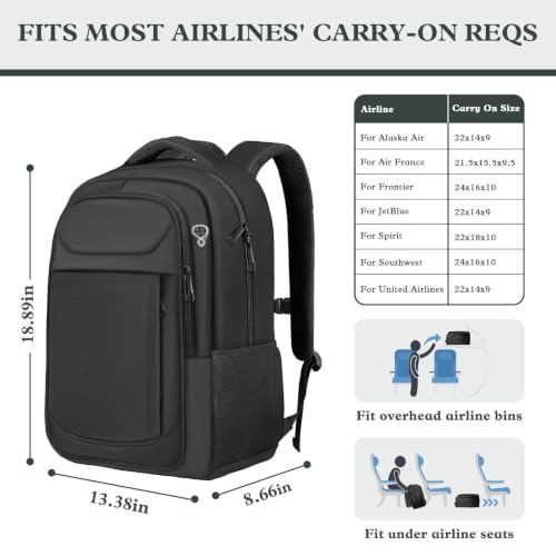 JARWAM Travel Laptop Backpack