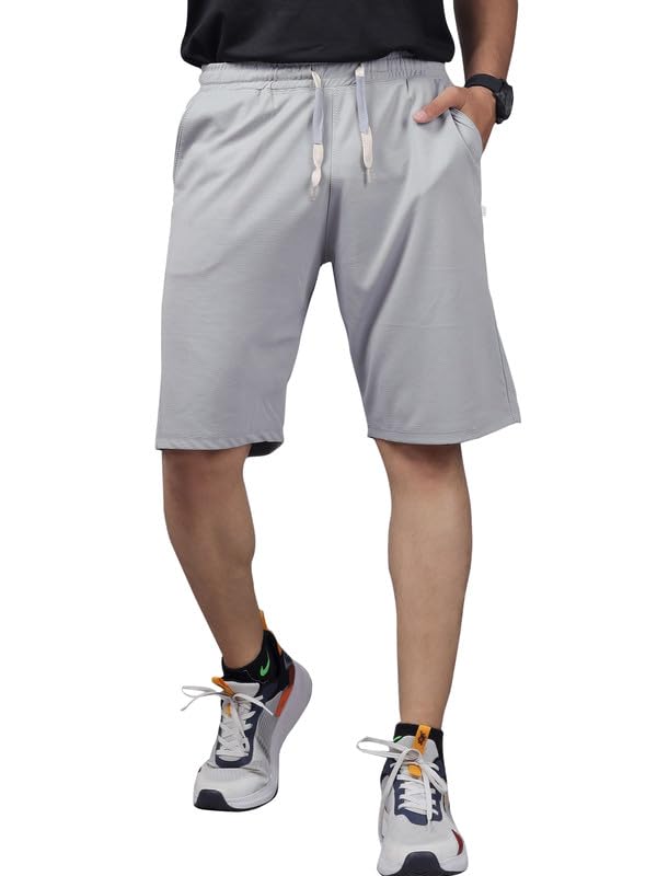 Image of Septem Men's Lycra Blend Shorts with Stylish Design, Modern, Comfortable and Versatile Active Sports Wear
