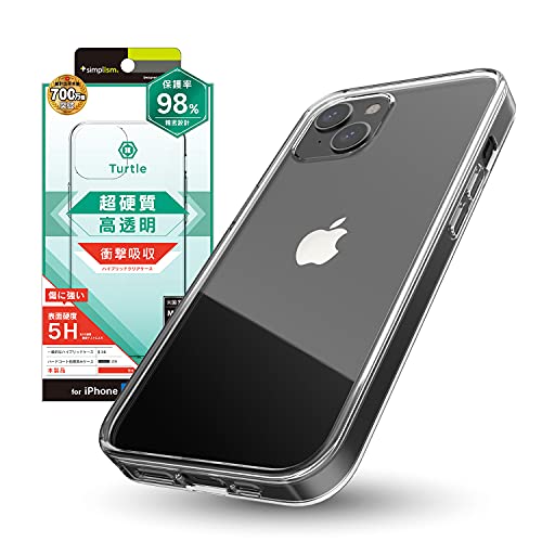 Simplism �V���v���Y�� iPhone 13 mini [Turtle] �n�C�u���b�h�P�[�X TR-IP21S-TT-CL