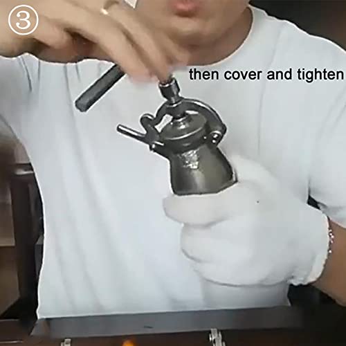 Gamz Premium Traditional Old-Fashioned Popcorn Machine,High Pressure Popcorn Maker Machine Mini Stainless Steel Professional Roasting Popcorn Machine. #TOP3