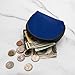 dark blue Sea Shell Bags - Fashionable Mini Pouch Case Bag Small Travel Storage for Purse, Jewelry and Cosmetics