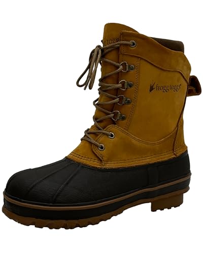 FROGG TOGGS Men's Arctic Ruler Waterproof Insulated Boot, Brown, Size 14