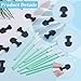 SUNNYCLUE 1 Box 10Pcs Usb C Dust Plugs Charging Port Covers with Detachable Adhesive Silicone Anti Lost Dust Plug Charging Port Protector for Mobile Phone Earphones Laptops E-Book Accesories Women Men