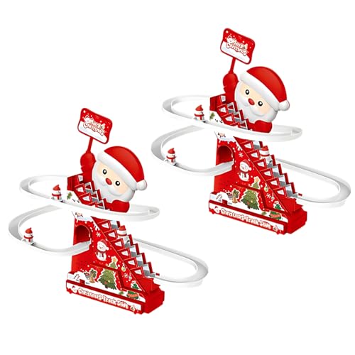 [COVANK]�T���^�N���[�X �d�C�T���^�K�i�������� �T���^�N���[�X�̓d���K�i�o�肨������ �q������ LED���C�g�Ɖ��y�t�� �N���C�~���O�g�C �K�i�����X���C�h�g���b�N �m��ߋ� �N���X�}�X ���� �j�̎q/���̎q �M�t�g�ɍœK �g�ݗ��Ă�c�[���t�� ��