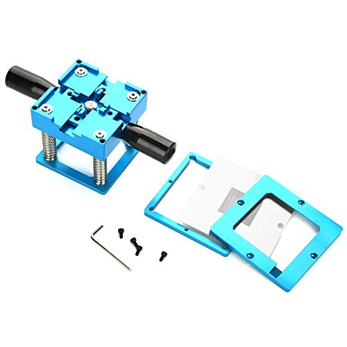 Reballing Station, BGA Reballing Station Solder Rework Kit Soldering Station Stencils Balls Kit