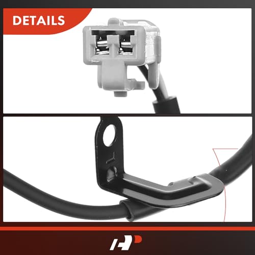 A-Premium Wire Harness for Rear Left ABS Wheel Speed Sensor Compatible with Lexus & Toyota Models - ES350/Camry 2009-2013, Avalon 2010-2013, Sedan - Without Sensor