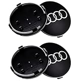 🚗【 Hochwertiges Material】: Unser Satz mit 4 Nabenkappen für 60 mm ist aus hochwertigem ABS-Kunststoff gefertigt, was eine lange Lebensdauer und eine lange Leistung für Ihre Fahrzeuge gewährleistet.