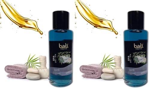 Bali fragancias Esencia al Aceite de SPA para Humidificador. Ambientador Dulce en Esencia para Difusor. Aceite Natural para Quemador de Aromaterapia. 50 ml (Paquete de 2)