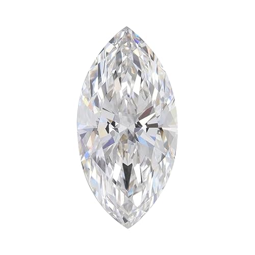IGI Certified Lab Grown Loose Diamond, Marquise Cut, 1 Ct TW (D-E Color, VVS-VS Clarity) for Making Precious Fine Jewelry