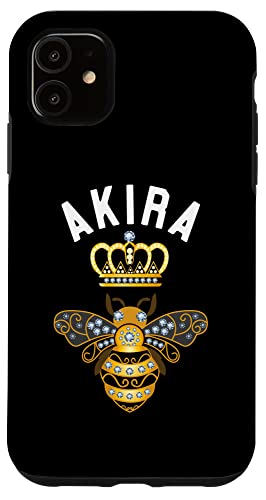 Iphone 11 Akira Name Akira Birthday Gifts Queen Crown Bee Akira Case #TOP17