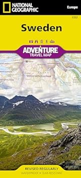 Sweden Map (National Geographic Adventure Map, 3332)