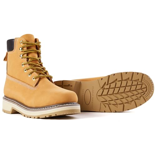 Men's SureTrack 6" Leather Soft Toe Work Boots for Men, Slip-Resistant, EH 84101 6