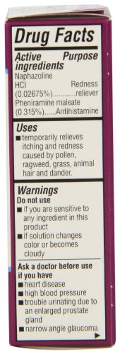 Allergy Eye Drops By Bausch & Lomb, For Itch & Redness Relief, 15 Ml #TOP1