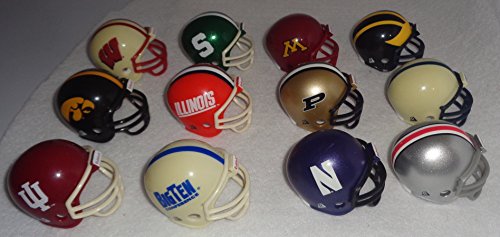 Ncaa Pocket Pro Helmets, BIG TEN Conference Set, (2016) NEW
