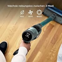 Shark PowerLite Akku-Staubsauger, einfache Reinigung auf verschiedenen Oberflächen, Aufbewahrungsclip am Saugrohr, Anti Hair Wrap, FloorDetect-Technologie, 40 Minuten Laufzeit – BU1623EU – Ansicht 8