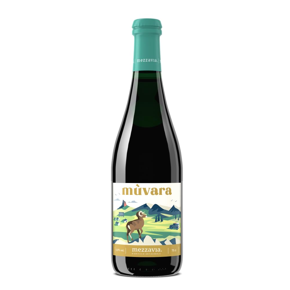 Mezzavia Box Assaggio Birra Artigianale Sarda, 6 Bottiglie da 75 cl