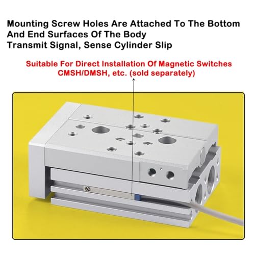 Guide linéaire pneumatique HLQ6 pour optimiser vos machines - 6