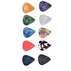 Shanrya Lot de 10 médiators de guitare Motif ciel d’étoile cosmique colorés pour guitare électrique pour banc (0,46 mm… - Les Beatles, Paul McCartney, John Lennon, RIngo Starr, George Harrison