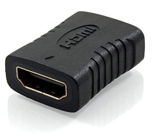 PENCILUPNOSE© HDMI Female To Female Adapter Connector HDMI Extension Extender Cable Supports 8k 4K 60Hz 3D