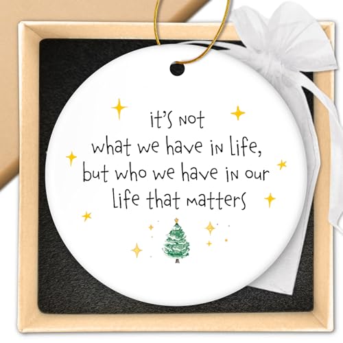 HEXMOZ Friendship Ornament - Best Friend Christmas Ornament