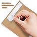 A4 Brown Kraft 4x6 Envelopes Self Seal 100 Pack, Goefun 4.25 x 6.25 Printable Greeting Card Envelopes for Card Making, Photos, Invitations, Weddings, Graduation, Baby Shower, 120 GSM