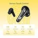 KICKER Bluetooth Earbuds TW3 Wireless Earbuds with Active Noise Cancellation, 25-Hour Battery Life, in-Ear Headphones with Dual Microphones for Clearest Voice Clarity Touch Controls