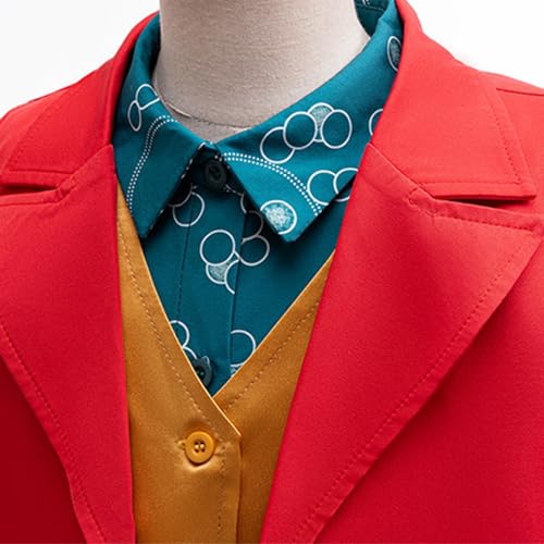 Disfraz completo rojo para niños 4-5 años miniatura 4