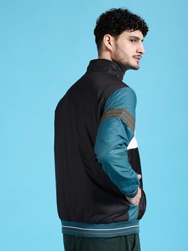 Image of The Indian Garage Co Men Regular Fit Bomber Jacket