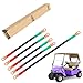World 9.99 Mall Golf Cart Battery Cable Set for EZGO TXT 94-Up Medalist/TXT, EZGO Battery Cables Wiring Kit for 36 & 48 Volt TXT,Golf Cart Battery Cable Set with 4 Gauge 5PCS