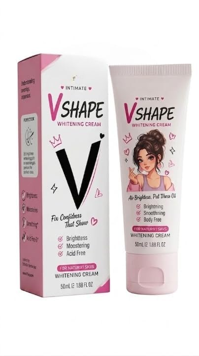 V Shape Intimate Care Cream for Women 50ml | Gentle Moisturizing Cream for External Intimate Skin | Daily Hydrating Formula | Helps Maintain Soft & Smooth Skin | Personal Care-image-36
