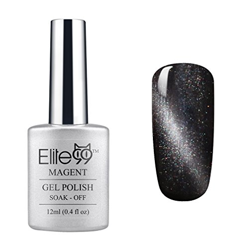 Elite99 Soal Off UV LED 3D Nail Art Gel Polish Cat Eye Gel Manicure 6571 Pearl Black Elite99 Soal Off UV LED 3D Nail Art Gel Polish Cat Eye Gel Manicure 6571 Pearl Black