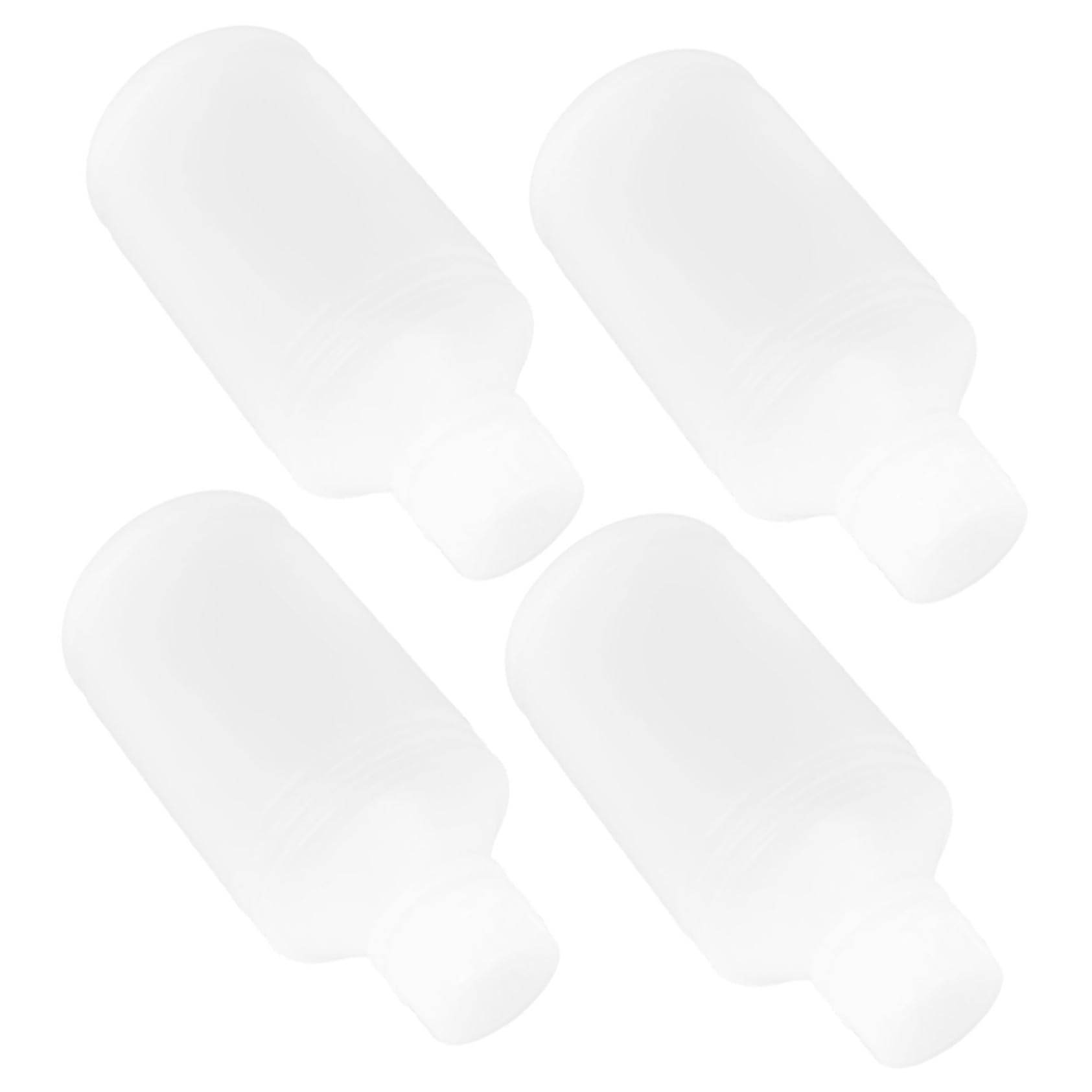 FUNOMOCYA Impact Resistant 500ml Sample Bottles Leak Proof Plastic Liquid Containers Mini Plastic Bottles Sealing Jars for Ink Storage