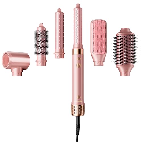 Mythsight 6-in-1 Airstyler - Lockenstab, Ionen-Föhn/Haartrockner und Glätteisen, Lockenbürste - Auto-Locken, schnelles Trocknen, Volumen - ohne Hitzeschäden - mit Reisetasche und Hitzeschutzhandschuh Mythsight 6-in-1 Airstyler - Lockenstab, Ionen-Föhn/Haartrockner und Glätteisen, Lockenbürste - Auto-Locken, schnelles Trocknen, Volumen - ohne Hitzeschäden - mit Reisetasche und Hitzeschutzhandschuh