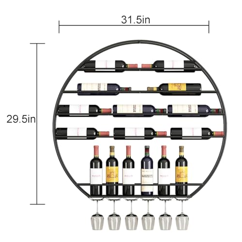 Porte-bouteilles mural moderne pour optimiser le rangement