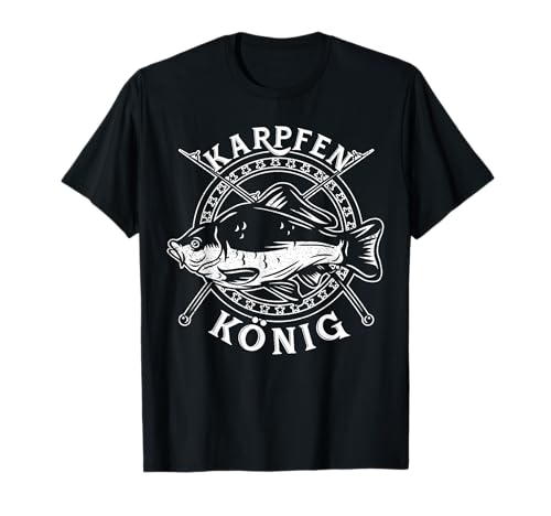 Lustiges Karpfen Angeln Angler Karpfenangeln Carp Fishing T-Shirt