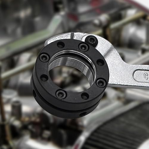 Image of AASONS Adjustable C Spanner Hook Wrench Tool Pin Wrench for Mechanical Equipments Vehicles Tighten Lock Nuts & Bearings, Round Head, 2 - 4 inch (51 to 121mm), Chrome-Vanadium Steel
