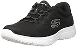 Skechers 10000mxbkw, Zapatillas Mujer, Negro (Black), 22.5 Cm