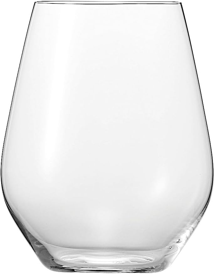 Spiegelau Authentis Casual 4800291 Glasses Set of 6 460 ml Crystal Glass Water Glasses Dishwasher Safe