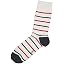 Ivory Red Green Striped