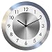 Fzy.bstim Non Ticking Silent Wall Clock Decorative,Analog Stainless Steel Wall Clock Battery Operated,Bedroom/Living Room/Office/Kitchen Clock,10 Inch,Silver