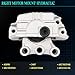 Engine Motor Mount Compatible with 2016-2018 Fiat 500X 2015-2020 Renegade 17-20 Compass 15-18 Ram promaster City 2.4L Replace for A5862 A5898 68258599AA 68363755AA 68363756AA