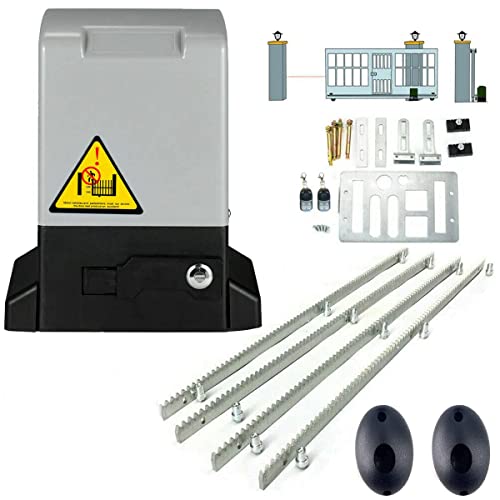 YILIKISS 750W Sliding Gate Opener Kit with Remote Control
